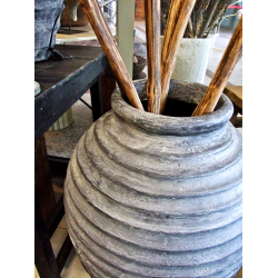 Wazon Dzban ceramiczny Prążkowany XXL